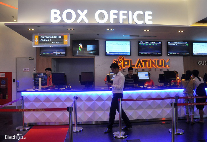 Phòng bán vé xem phim của Platium Cineplex - Royal