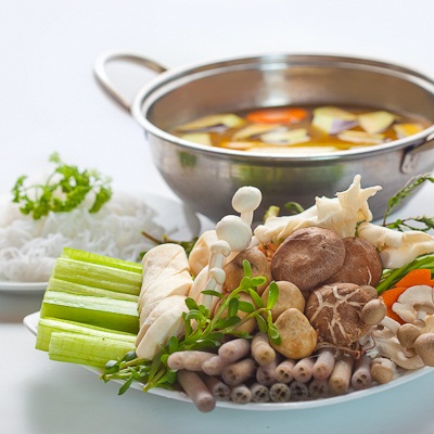 Lẩu mùa đông tại Thái Bình Ơi